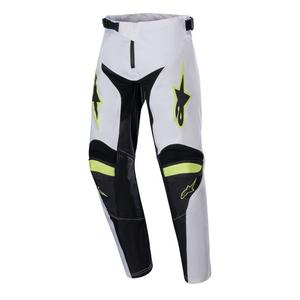 Alpinestars Racer Lucent laste motokrossipüksid valge-must-kollane