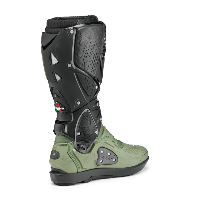 Mootorrattasaapad SIDI CROSSFIRE 3 SRS roheline-mustad