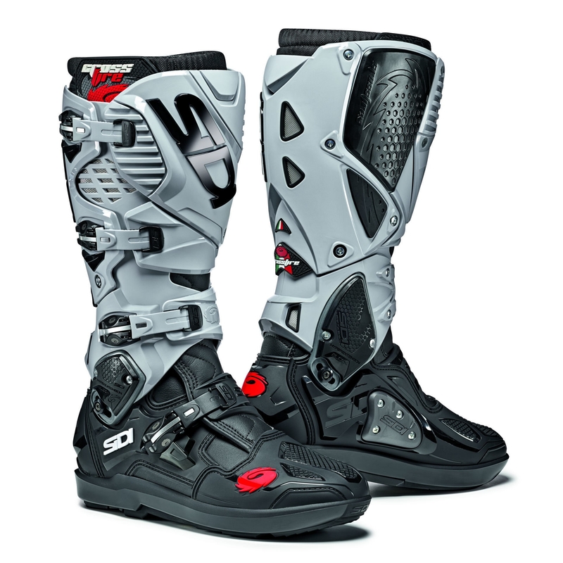 Mootorrattasaapad SIDI CROSSFIRE 3 SRS mustahall