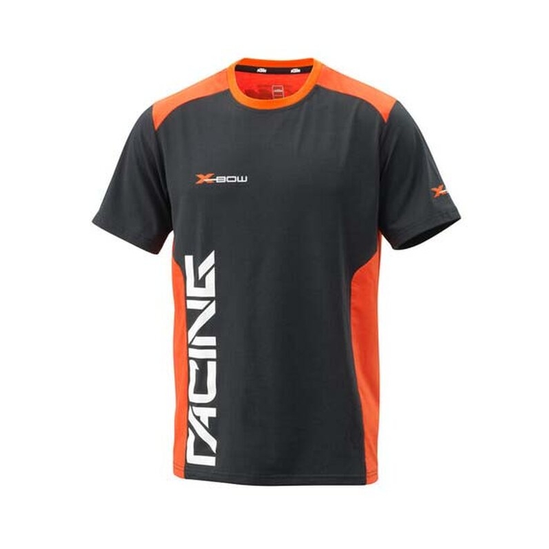 KTM X-bow Replica Team Tee must ja oranž