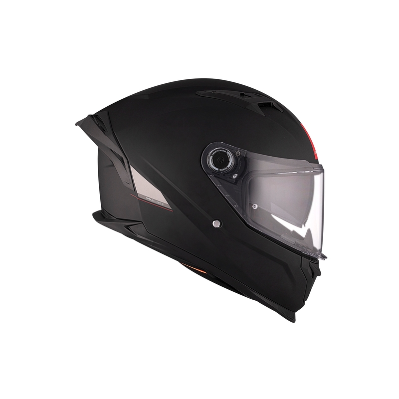 MT BRAKER SV SOLID A1 integreeritud mootorratta kiiver matt must