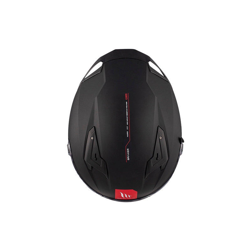 MT BRAKER SV SOLID A1 integreeritud mootorratta kiiver matt must