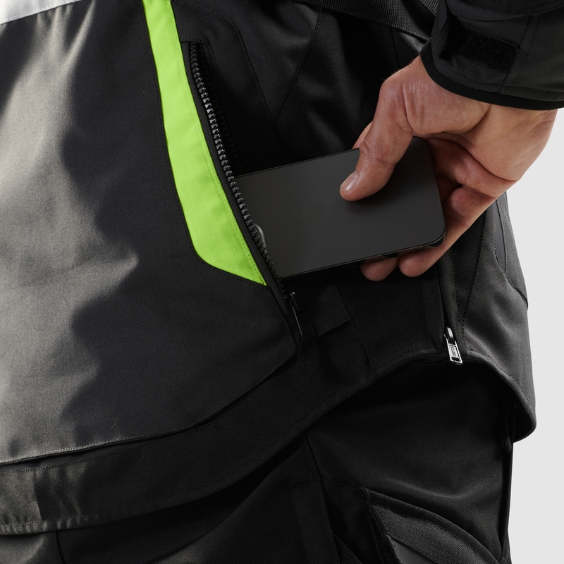 Rebelhorn Hiker IV must-hall-fluo kollane mootorratta jope