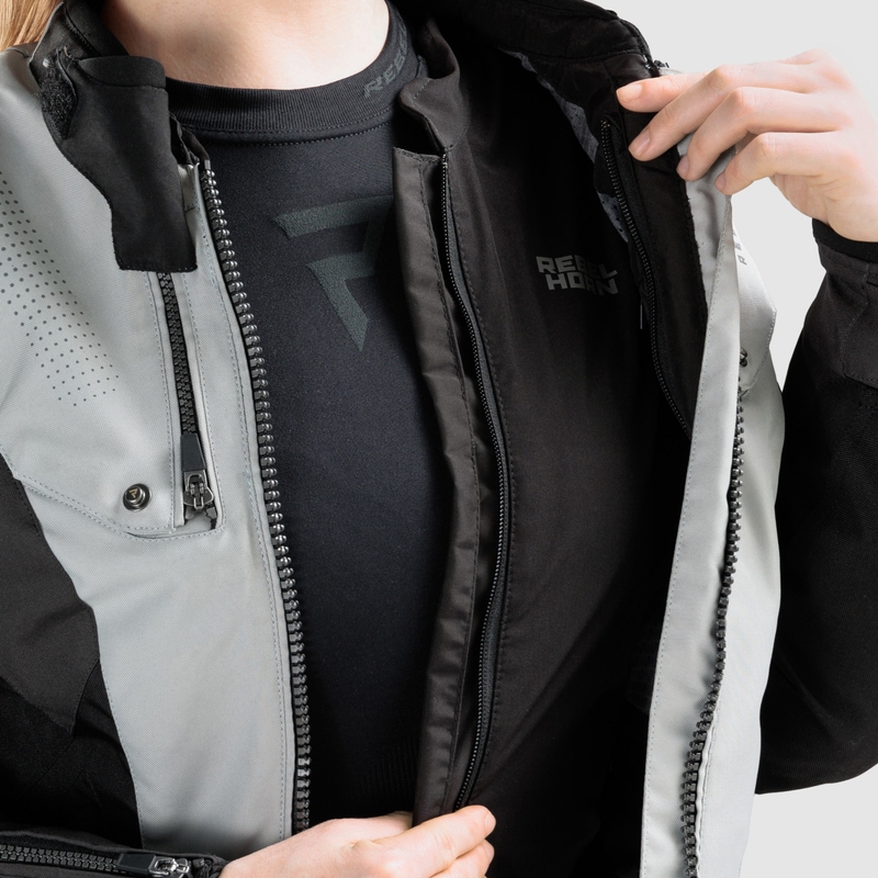 Naiste Rebelhorn Hiker IV must-hall-fluorokollane mootorratta jope