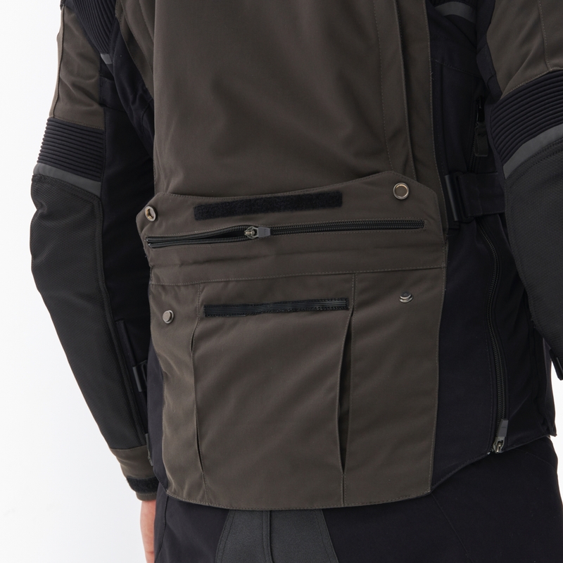 Rebelhorn Range antratsiit-must-fluo kollane mootorratta jakk