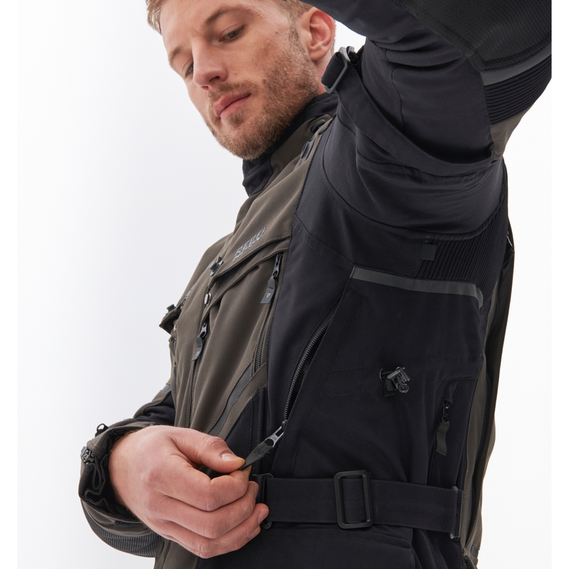 Rebelhorn Range antratsiit-must-fluo kollane mootorratta jakk