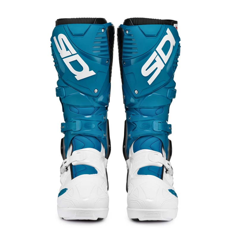 Boty na motorku SIDI CROSSFIRE 3 SRS bílo-modré