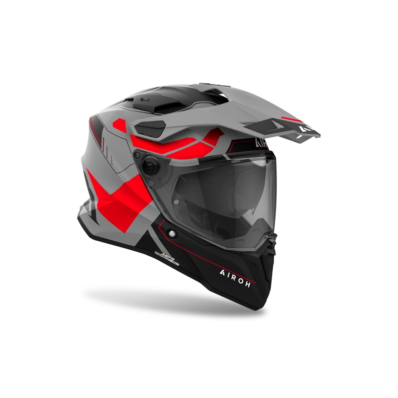 Enduro kiiver Airoh Commander 2 Reveal matt punane fluo