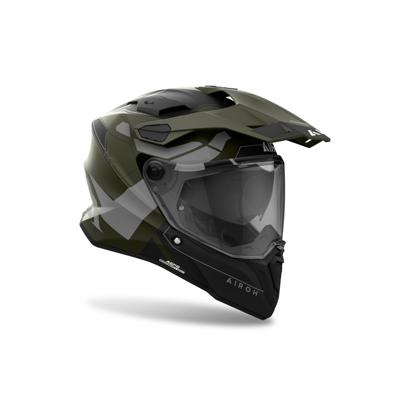 Enduro kiiver Airoh Commander 2 Reveal matt roheline