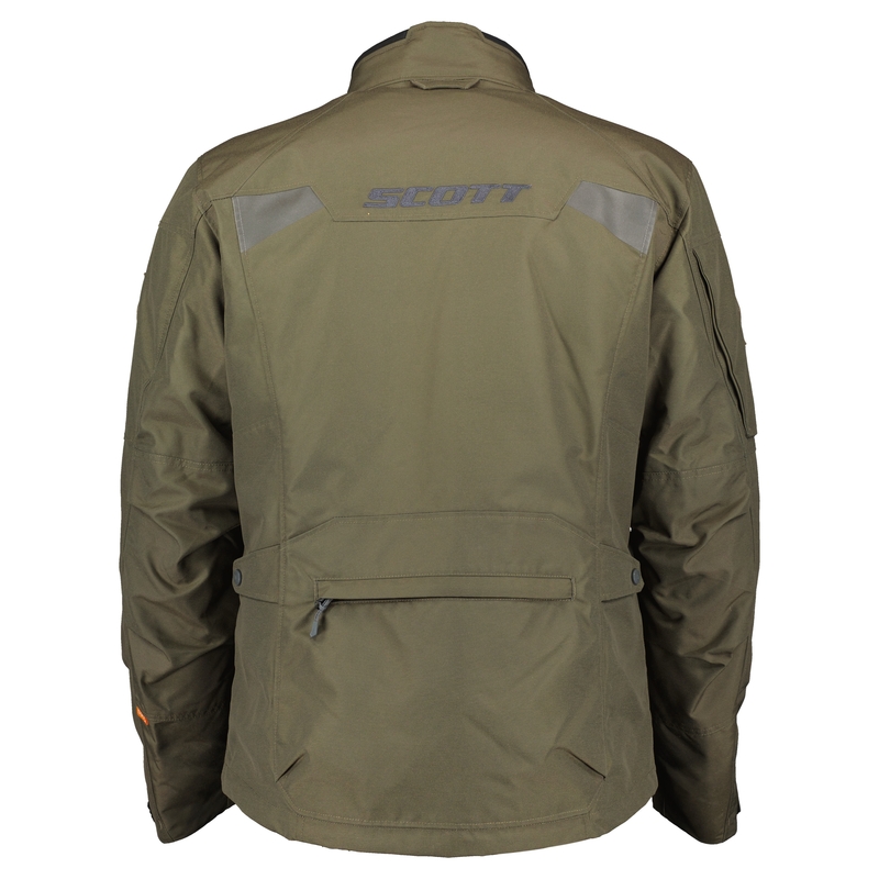 Mootorratta jope SCOTT ADV TERRAIN DRYO must-roheline