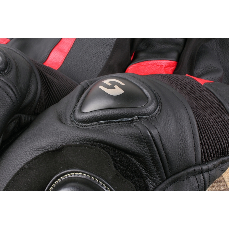 Pánské kalhoty Tschul 747 Speedster černo-červené výprodej