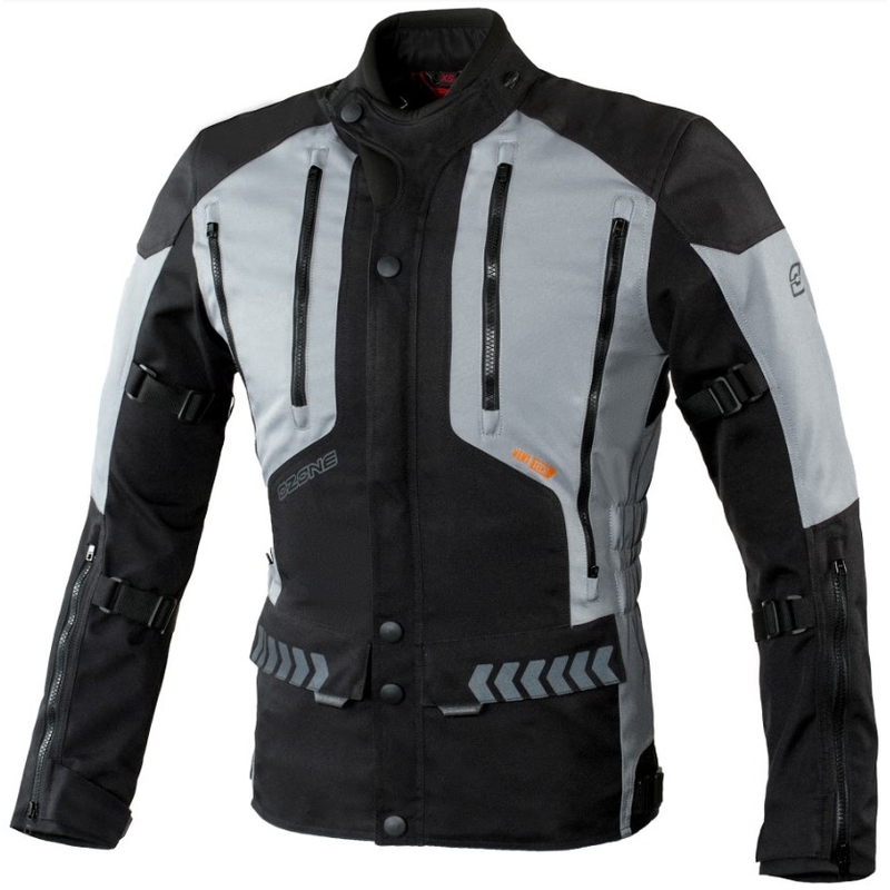 Moto bunda Ozone Tour II černo-šedá výprodej