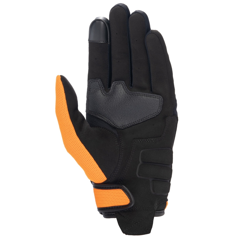 Alpinestars Copper Honda mootorratta kindad mustad ja oranžid