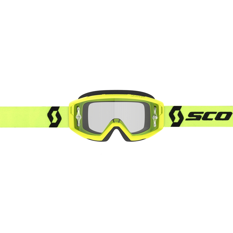 Motokross prillid SCOTT PRIMAL CLEAR must-fluo kollane