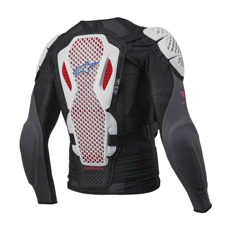 Alpinestars Bionic Plus 2 Honda Collection valge-sinine-punane-must kehakaitse