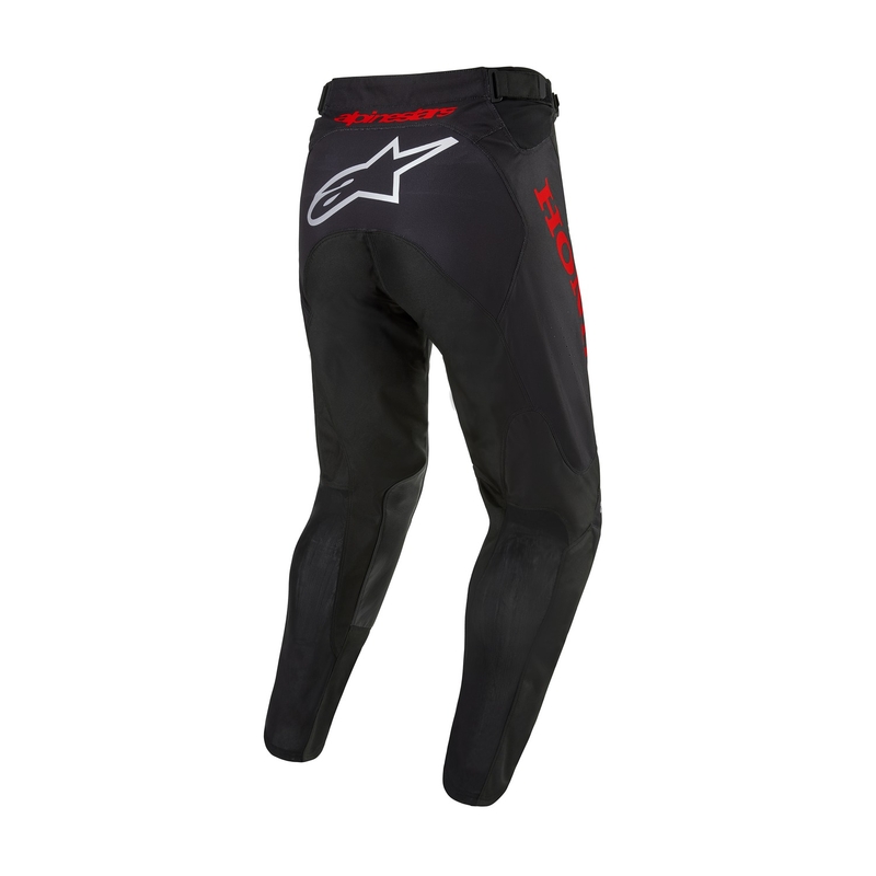 Alpinestars Racer Iconic Honda motokrossi püksid must ja punane