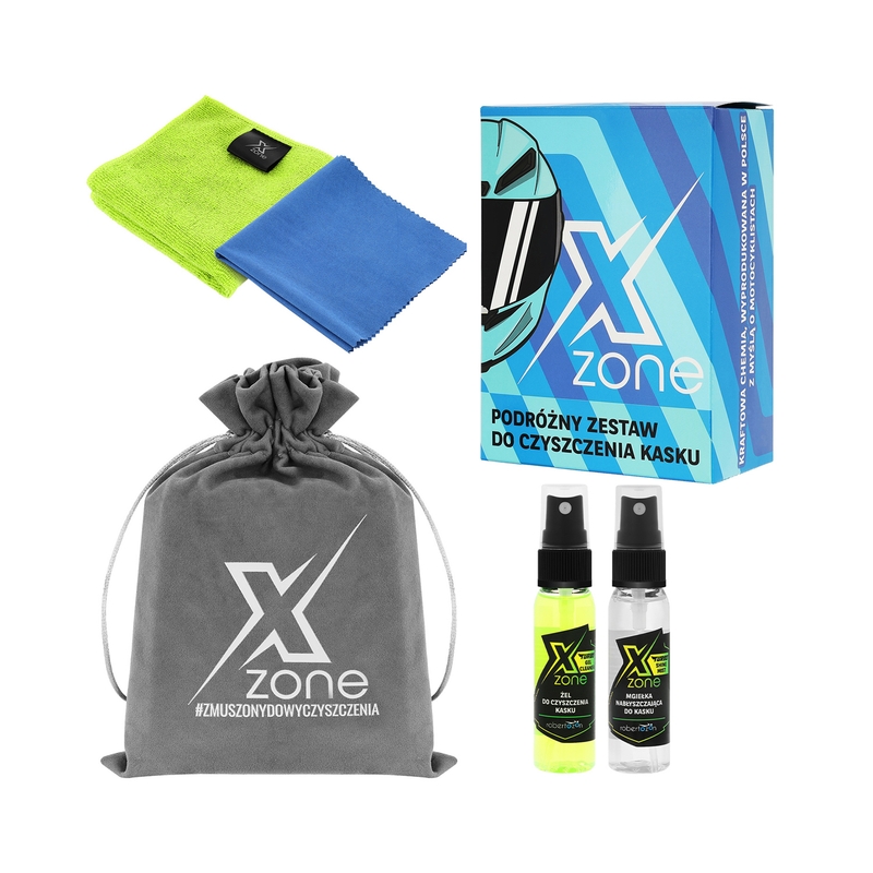Xzone kiivri puhastamise reisikomplekt