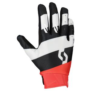 Motokross-kindad SCOTT EVO RACE valge-punased