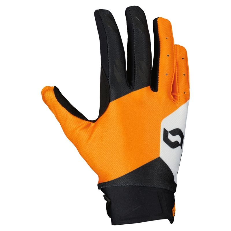Motokross-kindad SCOTT EVO TRACK must-oranž