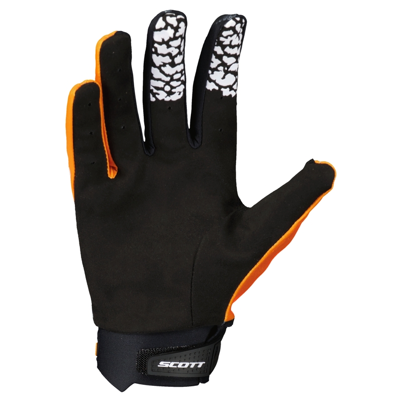 Motokross-kindad SCOTT EVO TRACK must-oranž