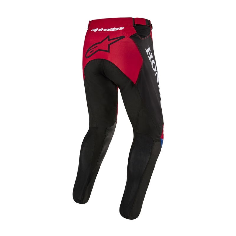 Alpinestars Racer Iconic Honda motokrossipüksid punane-must-sinine-valge kollektsioon