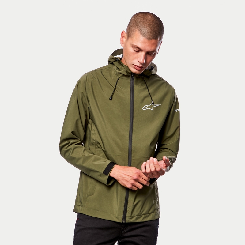 Alpinestars Omni Rain Jacket roheline
