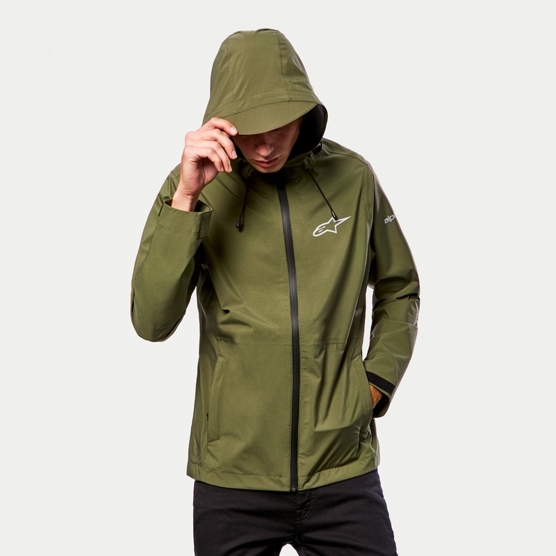 Alpinestars Omni Rain Jacket roheline