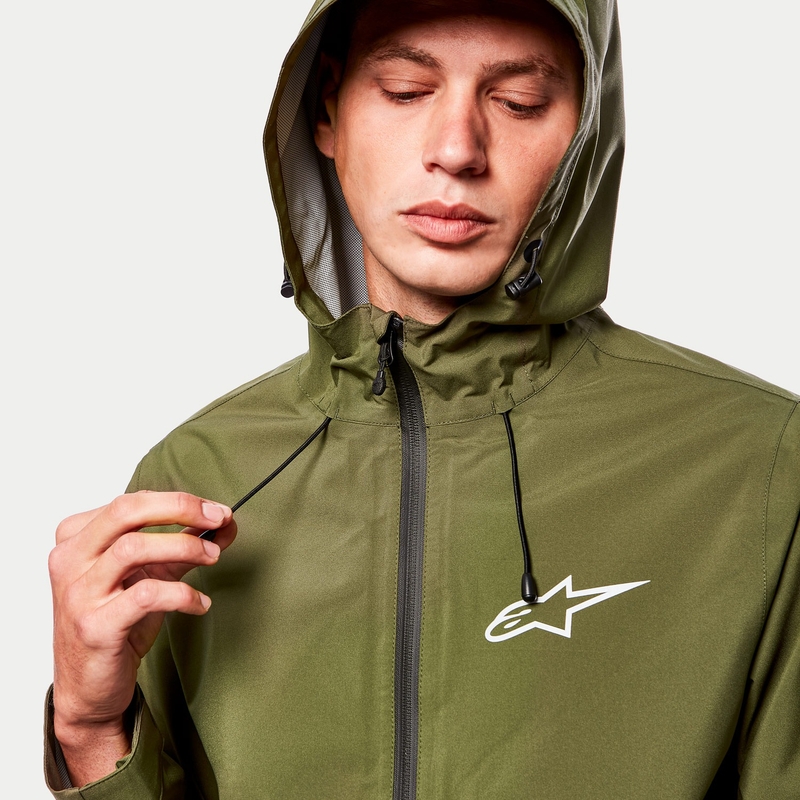 Alpinestars Omni Rain Jacket roheline