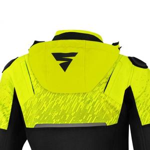 Kapuuts naiste jope Shima Drift fluo kollane