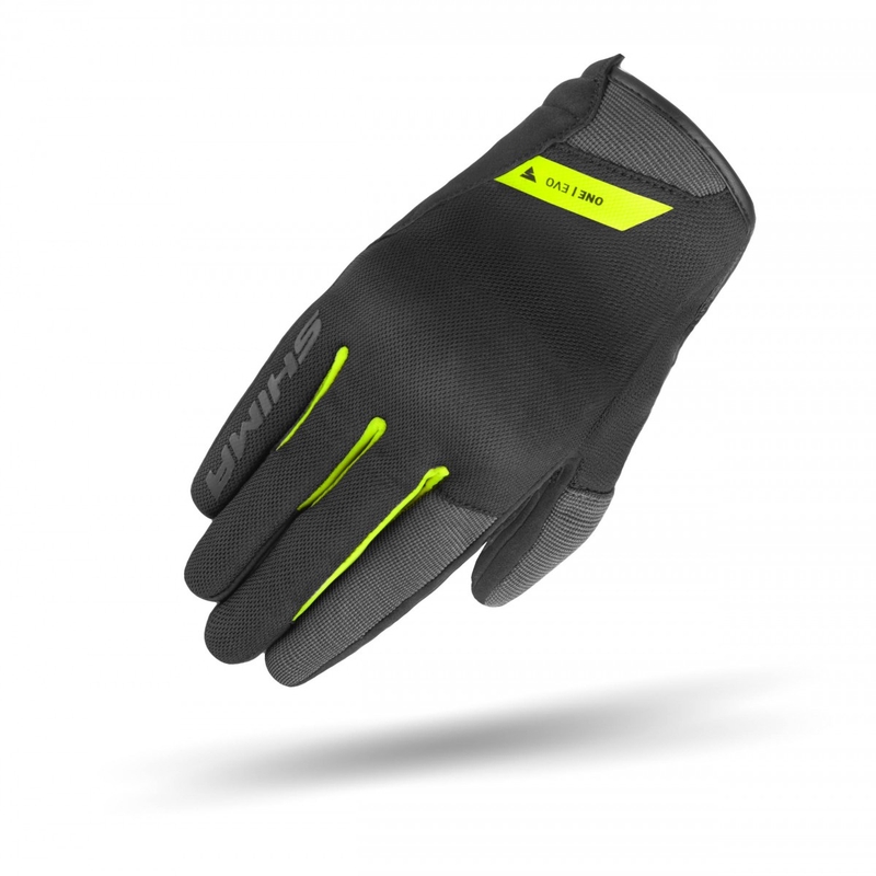 Mootorrattakindad Shima One EVO kollane fluo-mustad