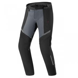 Naiste Shima Rush Vented 2.0 mustad ja hallid mootorrattapüksid