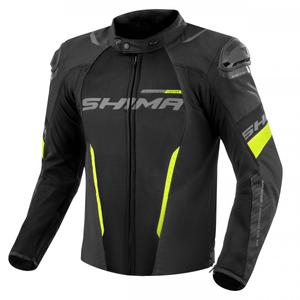 Mootorratta jope Shima Solid 2.0 Vent must-fluo kollane
