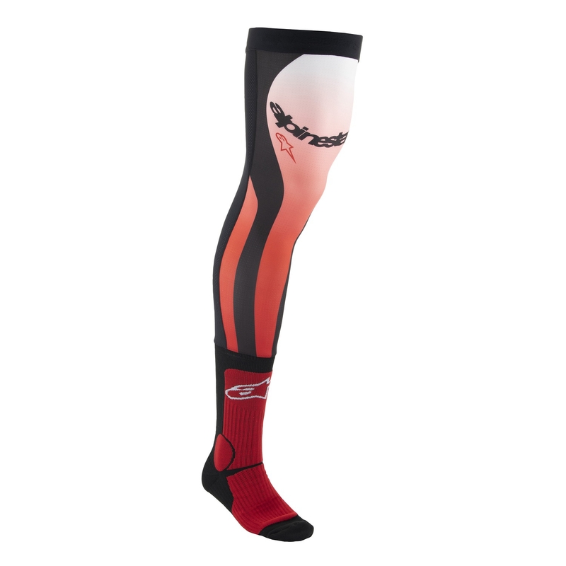 Alpinestars põlveliigese sokid Punased Fluo Valge Mustad Sokid