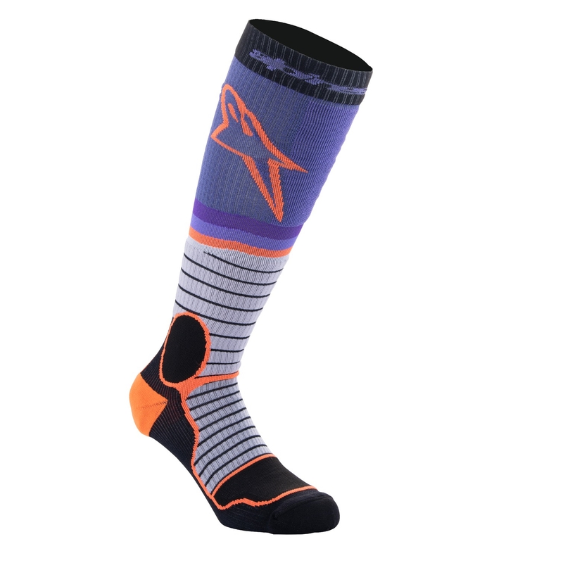 Alpinestars MX PRO must-hall-lillad-oranžid sokid