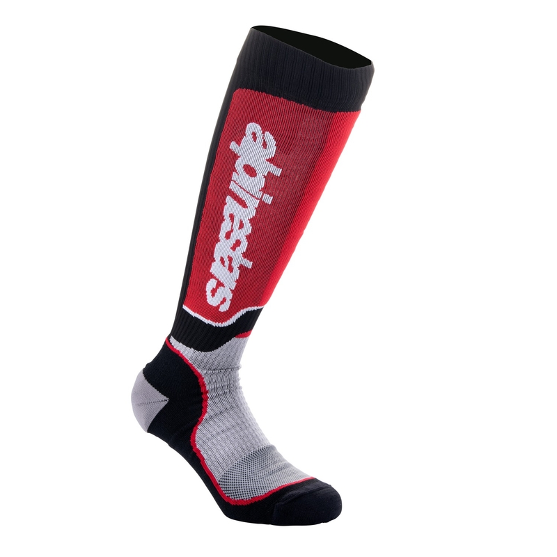 Alpinestars MX Plus mustapunased-hallid sokid