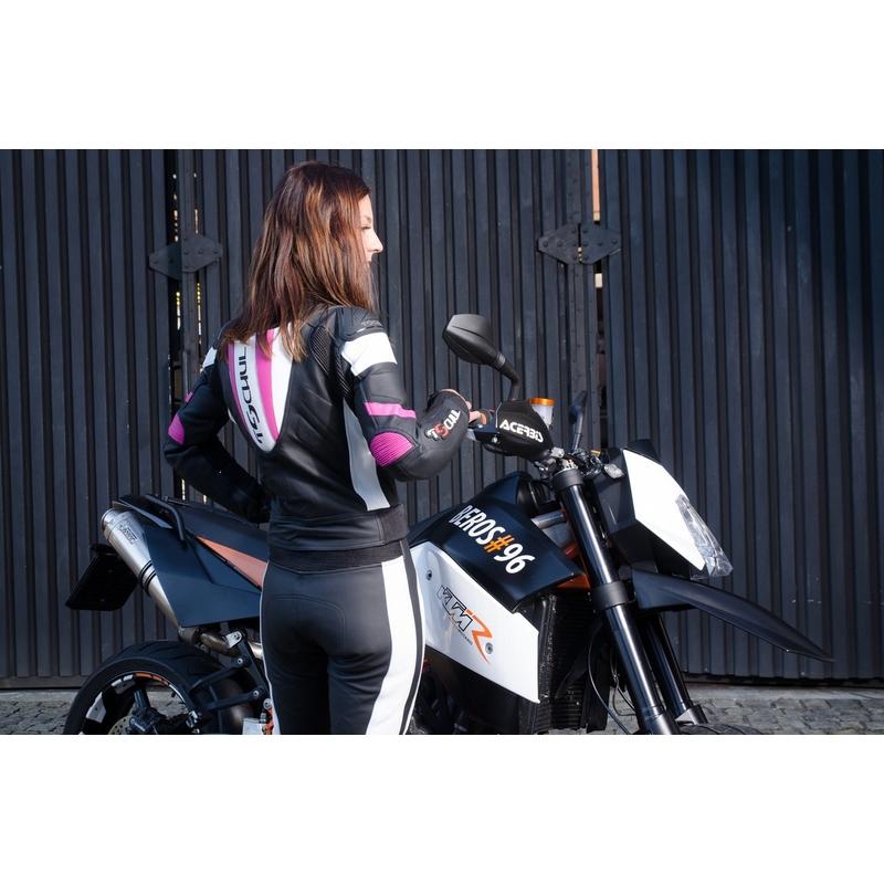 Naiste Tschul 546 must-valge-roosa jumpsuit allahindlus