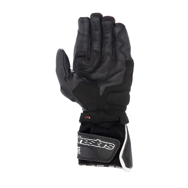 Alpinestars SP-8 Air valge-must-punased mootorratta kindad