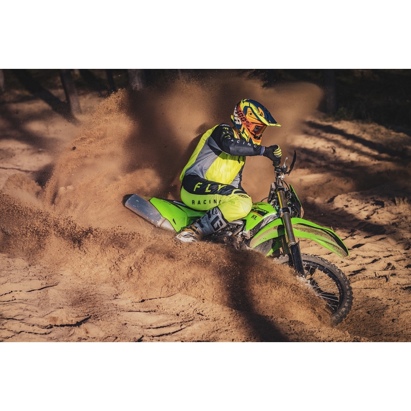 Motokrosová helma Cassida Cross Pro 2 Contra fluo žluto-oranžovo-modrá