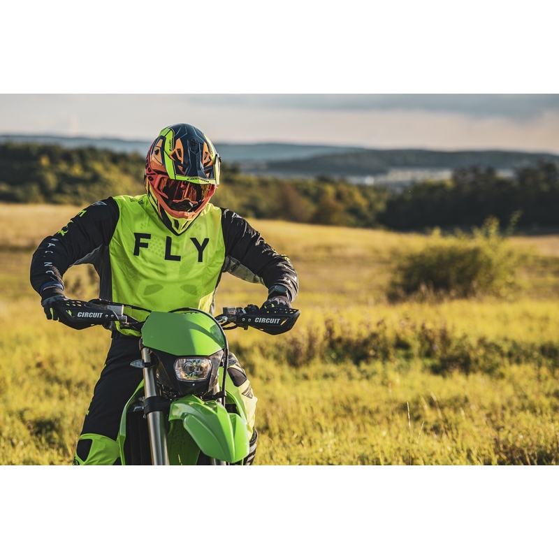 Motokrosová helma Cassida Cross Pro 2 Contra fluo žluto-oranžovo-modrá
