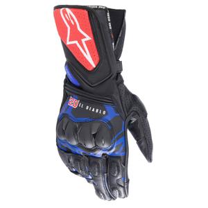 Alpinestars SP-8 3 Monster FQ20 must-punane-sinine-valge mootorratta kindad