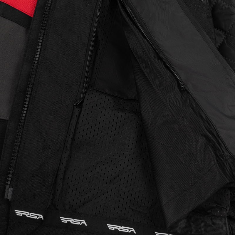 Mootorrattajope RSA Storm must-hall-fluo kollane