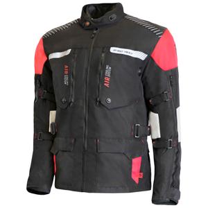 Street Racer All Season Black-Grey-Red mootorratta jakk