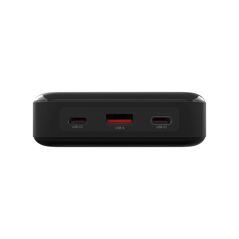 Powerbank Fixed Zen 20 Pro LCD ekraaniga must