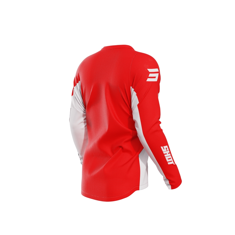 Motokrossitrikoo Shot Devo Star punane allahindlus