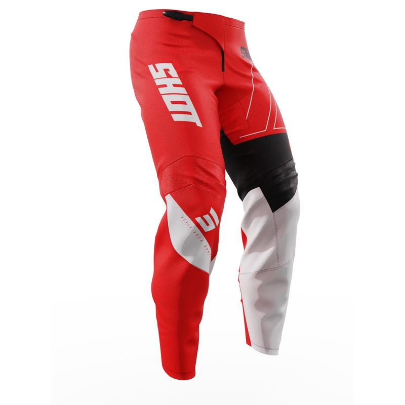 Laste motokrossi püksid Shot Draw Rush Red allahindlus