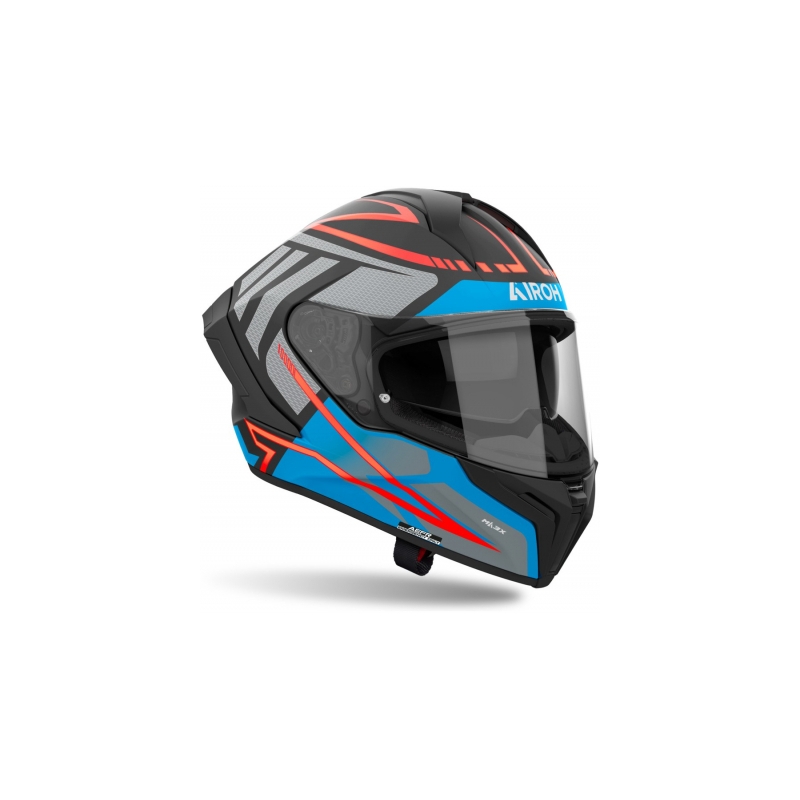 Integreeritud mootorratta kiiver Airoh Matryx Rider tumesinine matt