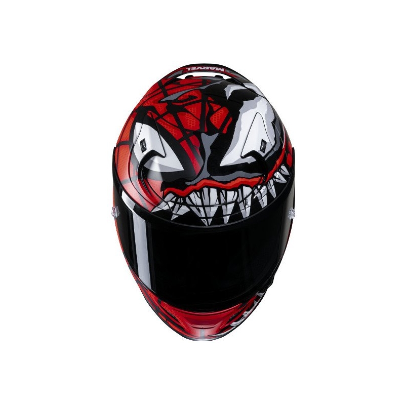 Integreeritud kiiver HJC RPHA 12 Maximized Venom Marvel MC1SF allahindlus