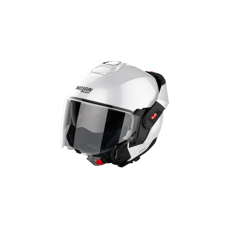 Nolan N120-1 Classico N-com valge kokkupandav mootorratta kiiver