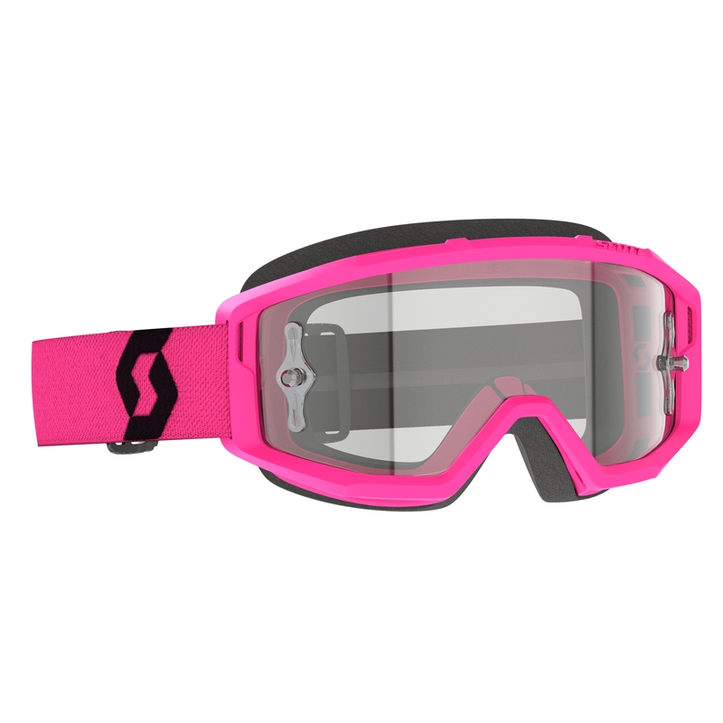 Motokrossiprillid SCOTT Primal roosa-mustad