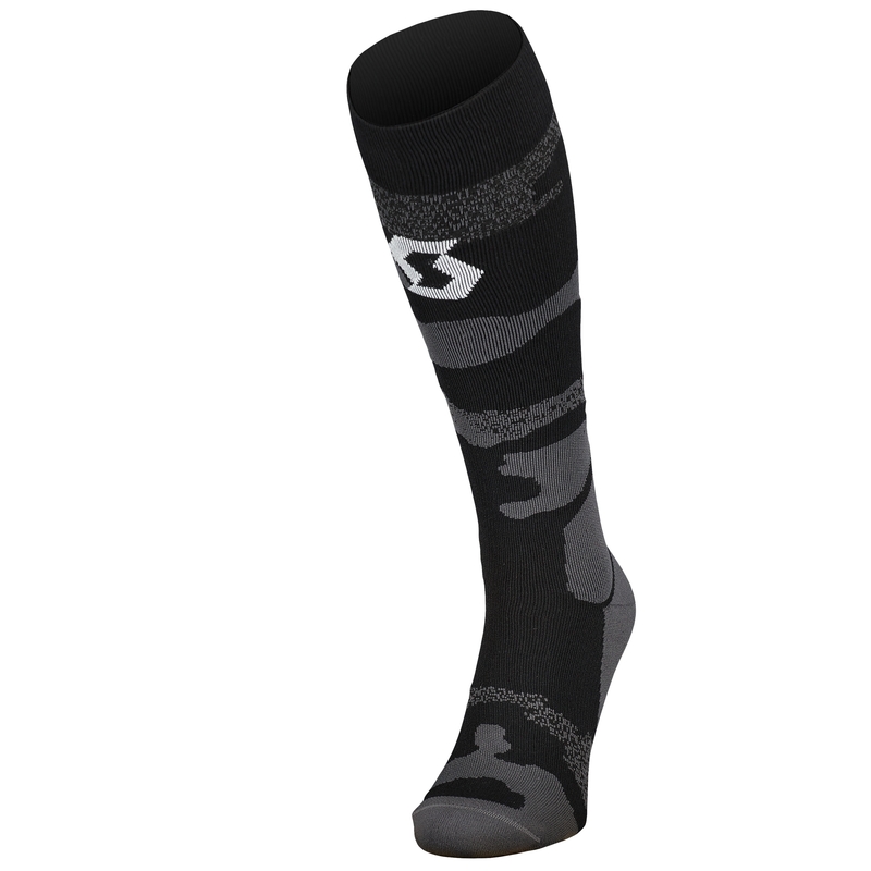 Sokid SCOTT MID LONG CAMO hall ja valge